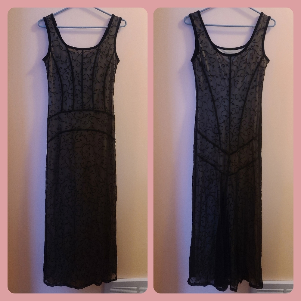 Formal long black dress in Medium by Principles.